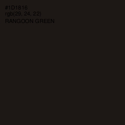 #1D1816 - Rangoon Green Color Image